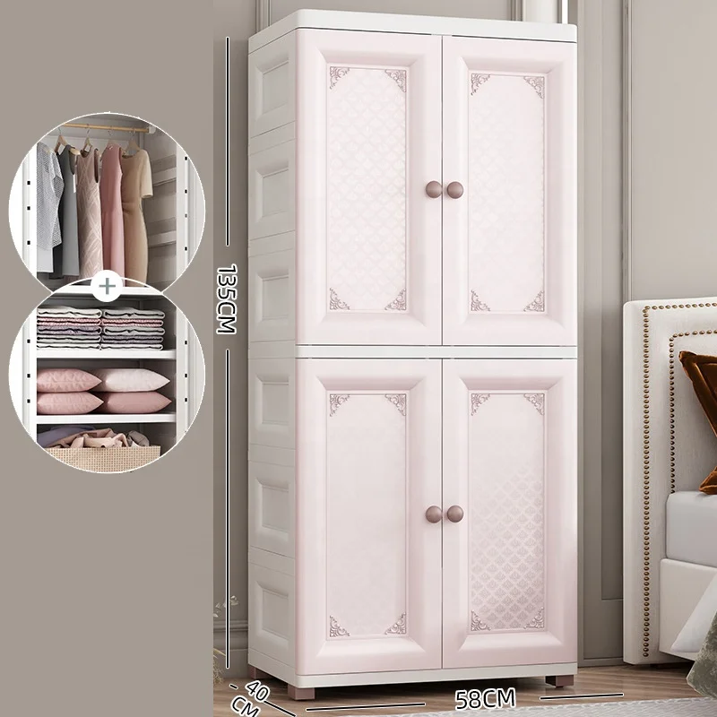 Mutli-layers 3/4/5 layers clothes cupboard wardrobe with hanging and drawer cabinet