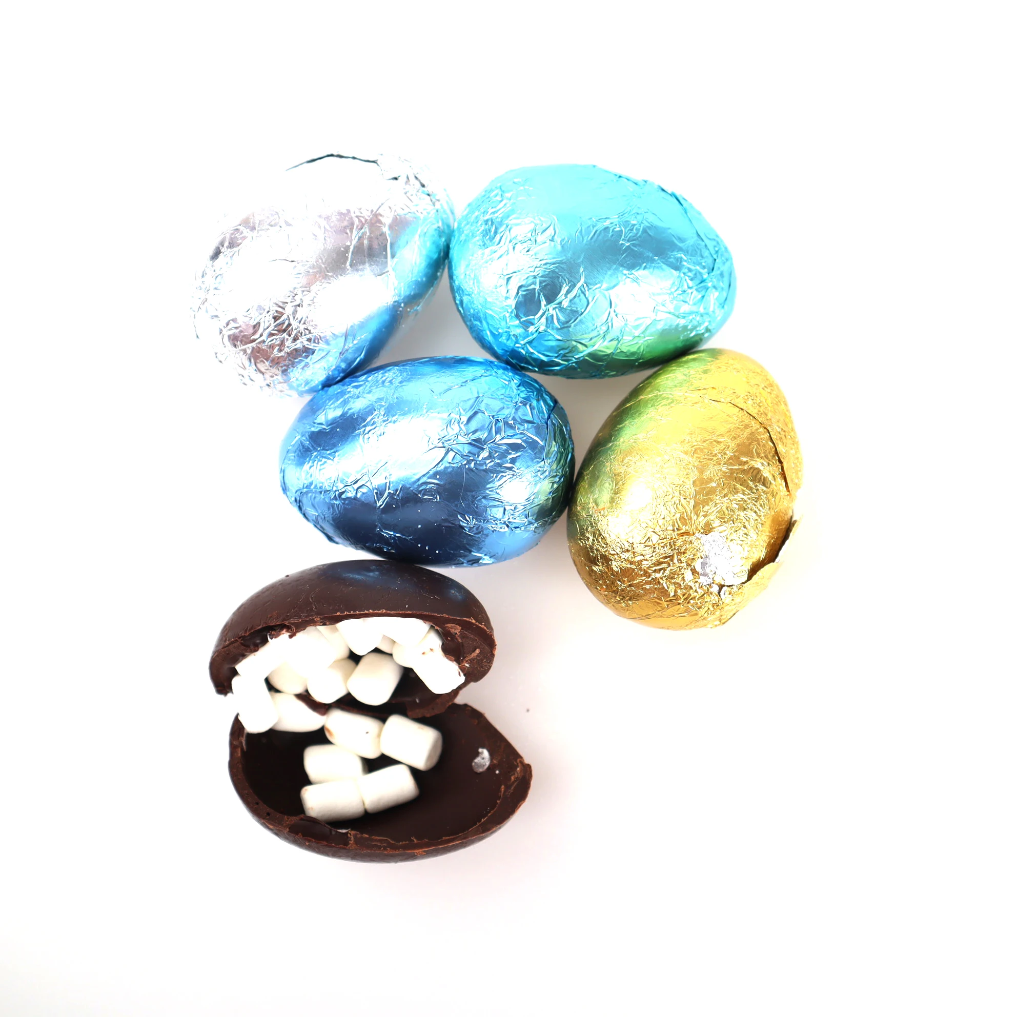 OEM high quality egg shape Chocolate bomb Chocolate marshmallow wholesale