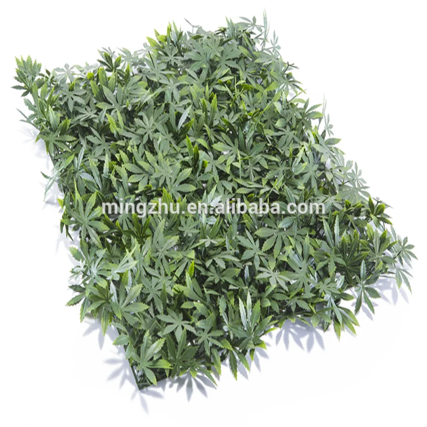 Premium Artificial Grass Outdoor 50*50Cm Easy Assembled Green Wall Landscape