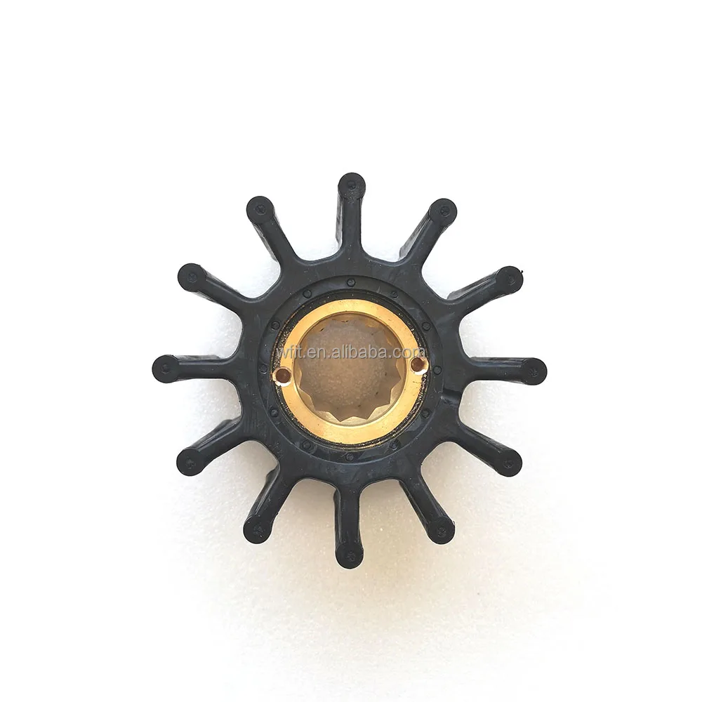Marine parts S6R2 flexible rubber water pump impeller replace Mitsubishi engine parts
