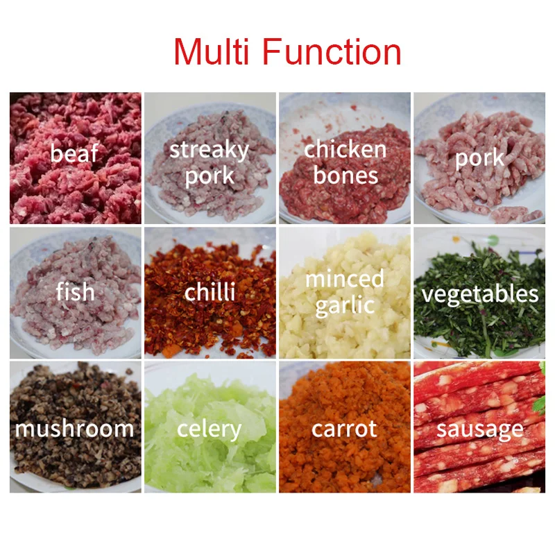 12 type Commercial electric meat mincer machine