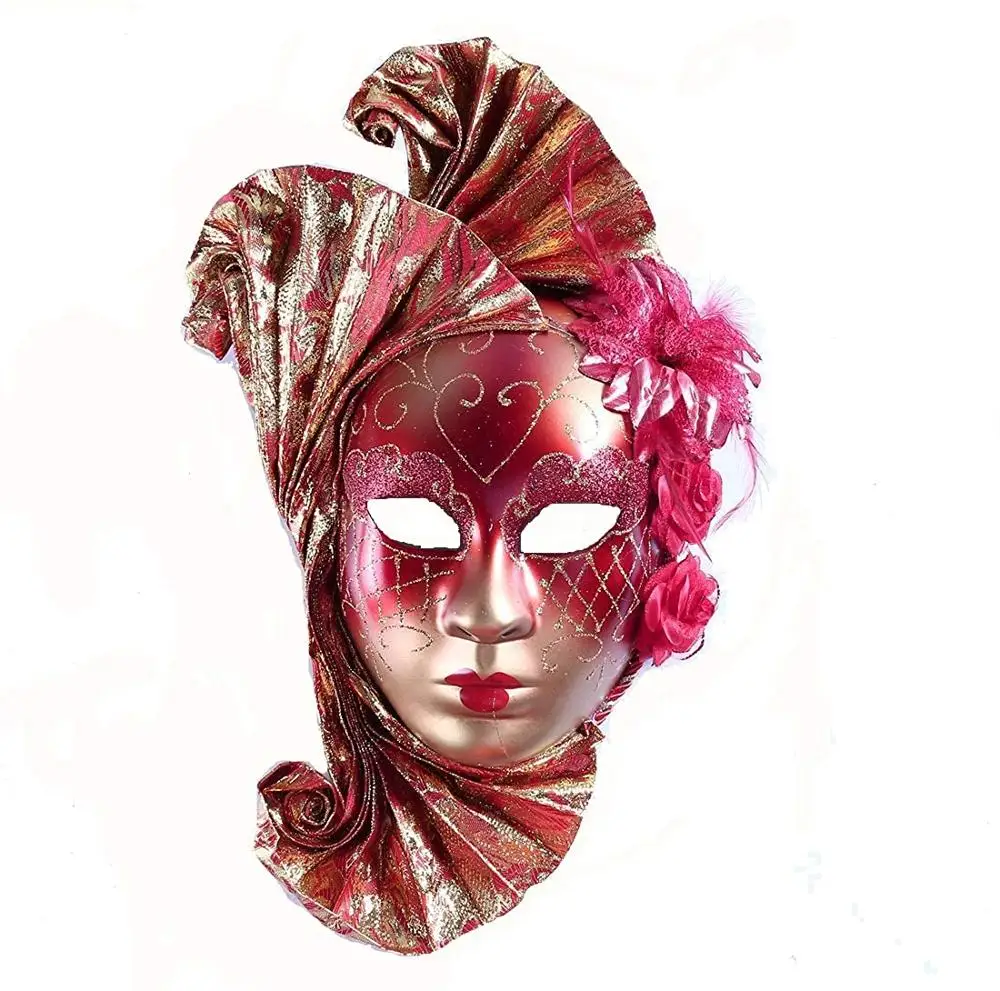 Full Face Women Mask Venetian Masquerade Masks Party Mask