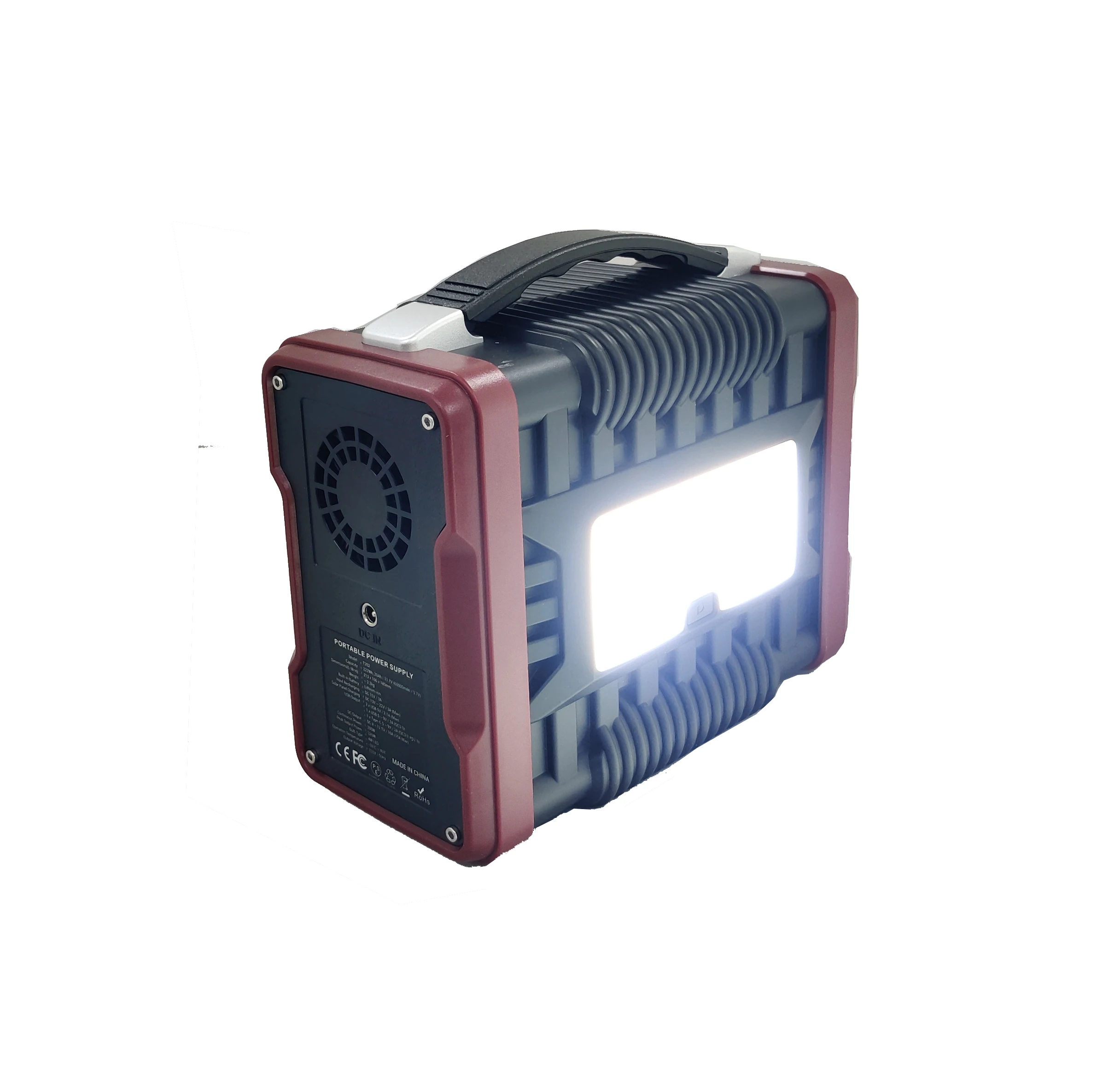 200w 300w  Portable Solar Inverter Generator Energy Storage UPS Power Station Outdoor Camping Power Generator