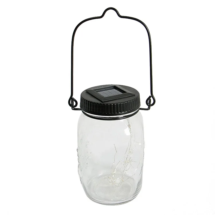 Наружное освещение декоративное светодиодное освещение солнечное стекло Mason Jar Light