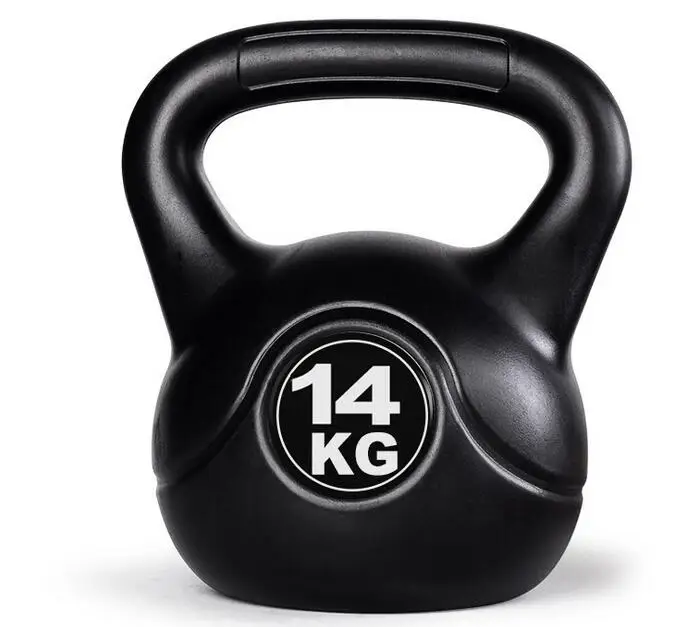 Kettlebell Best Price Fast Delivery Plastic Sand Filled Kettlebell Sets Bodybuilding Gym Fitness Equipments Colored Kettlebells
