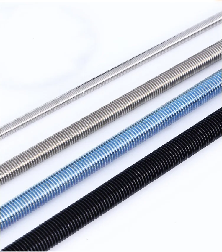 Hot Sale SS304 A4 stainless steel Thread Rods M4 M5 M6 M8 M10 Full Thread studs & threaded rods