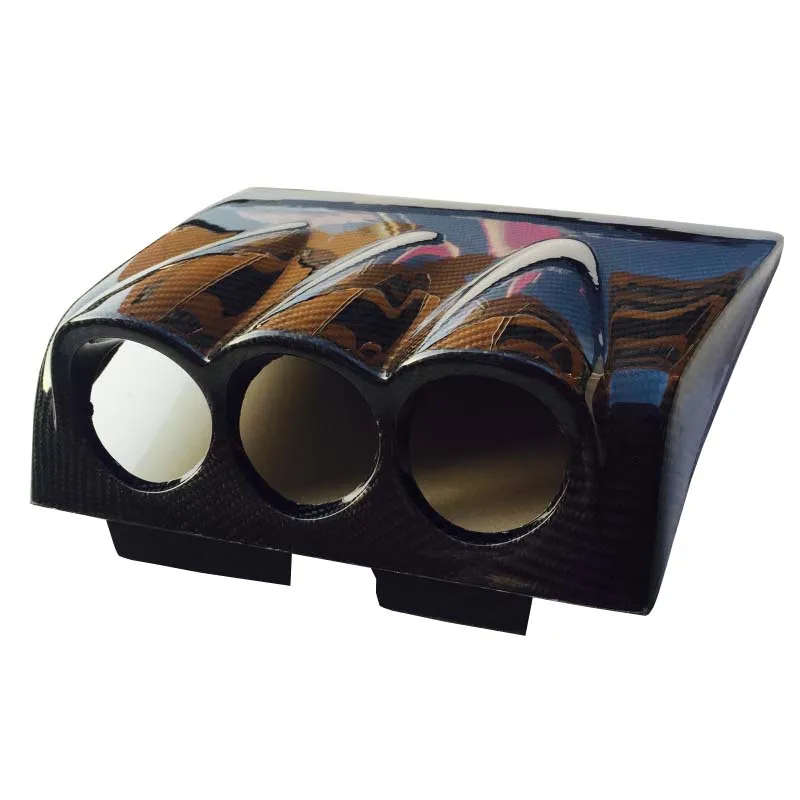 For Skyline R34 skyline GTT Triple gauge pod carbon fiber (60mm hole)