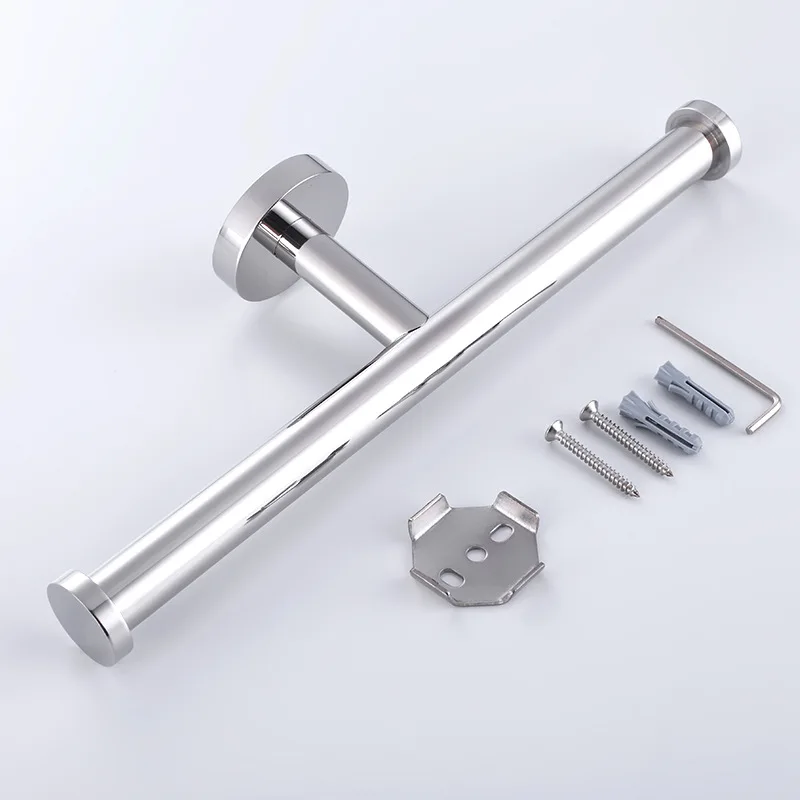 13YRS Experience cheap dual Toilet Paper Holder Stainless steel Matte Black Tissue Roll Dispenser