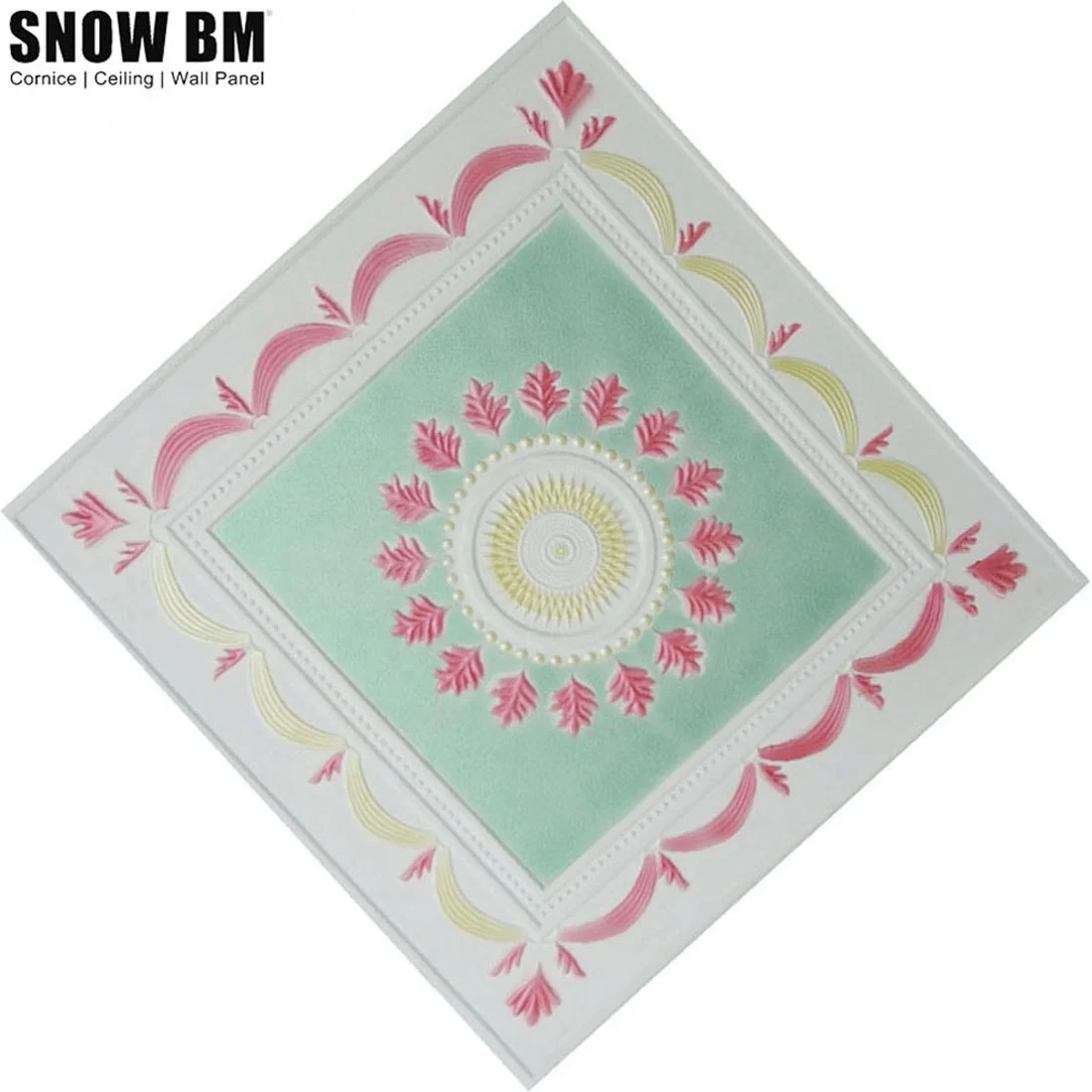 60*60cm decorative gypsum board false ceiling designs for bedroom