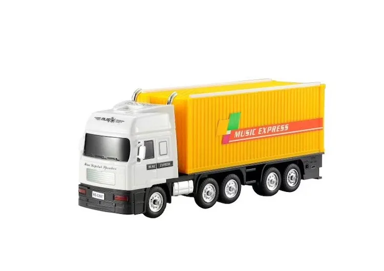 Factory Price Big Truck Shape  WS528 Stereo  Portable Outdoor Van Wireless car Speaker With TF FM AUX  USB cable