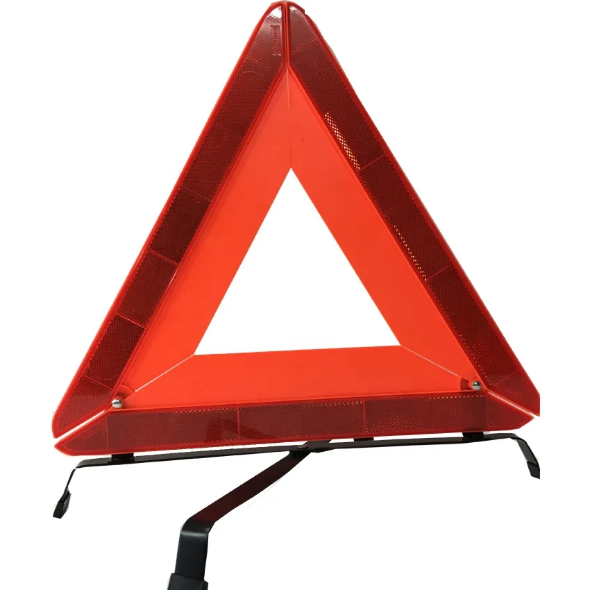 CE certificate 43cm Road Safety Reflective Early warning device triangle