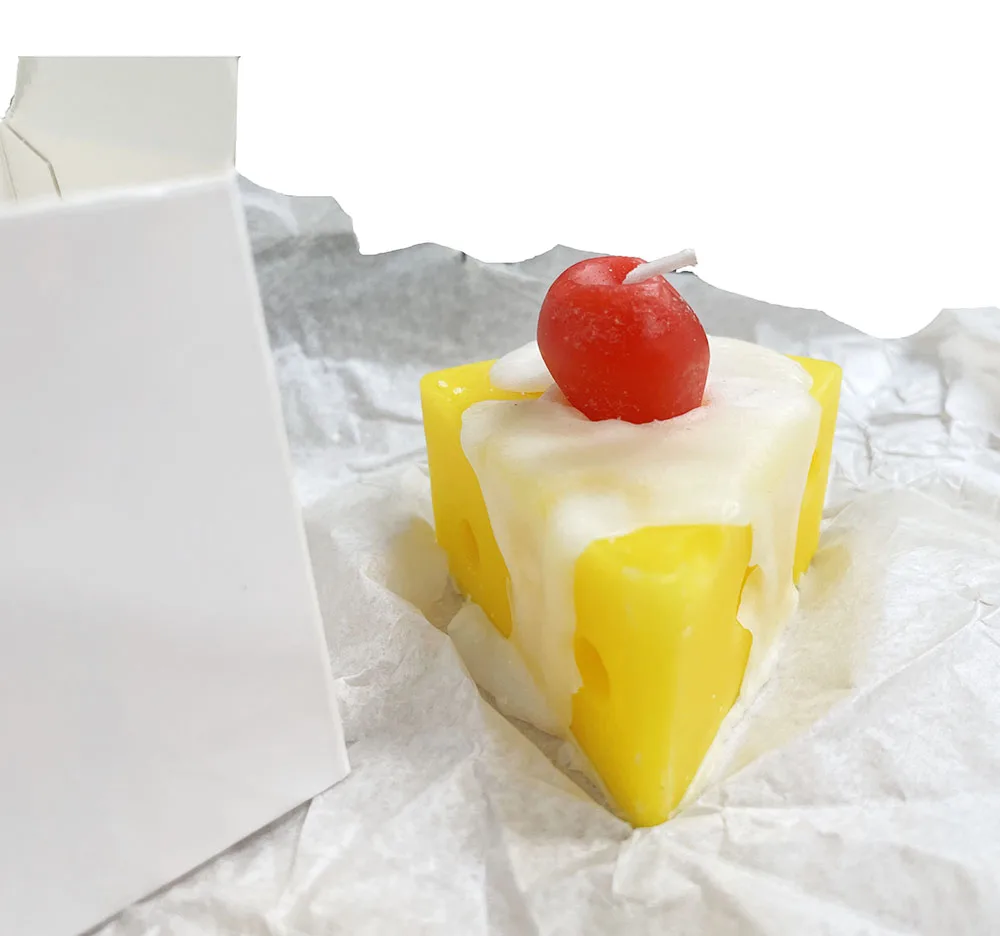 decorations Fruit cake shaped unique scented candle aromatherapy other candles for home