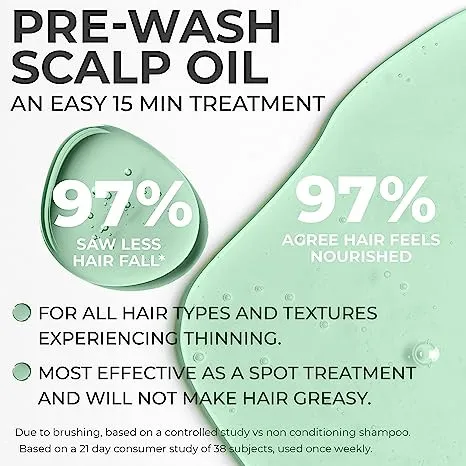 Hair care products natural essential oil rosemary tea tree oil pre wash hair oil & hair growth serum