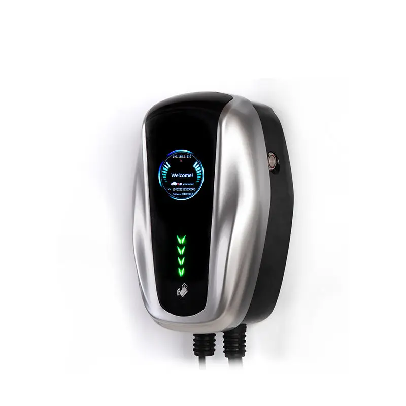 7KW AC EV Charger Wall Box Type 2 Fast Charging Wall-mounted DC EV Charging Stations for Electric Cars Charger 32a