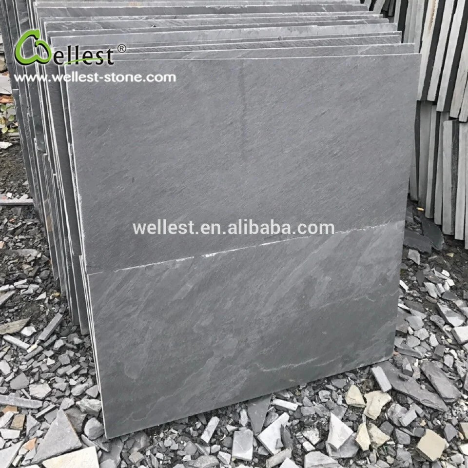 carbon black natural slate tile outdoor slate tile rough slate tile