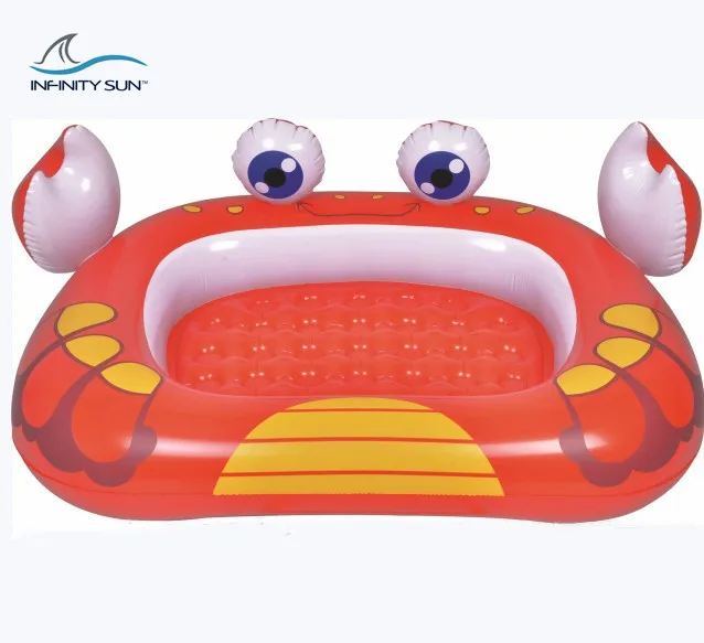 2022 new design custom indoor crab inflatable baby bathing pool