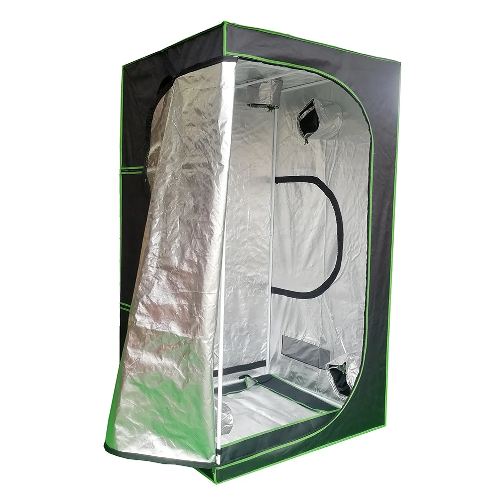 100x100x200cm Factory Custom Indoor Grow Tent, 600D diamond Mylar Grow room