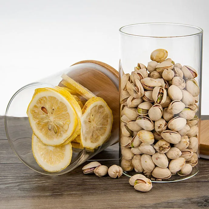 Factory Direct Supply Recycled Glass Jars Heat-Resisting High Borosilicate Glass Jar