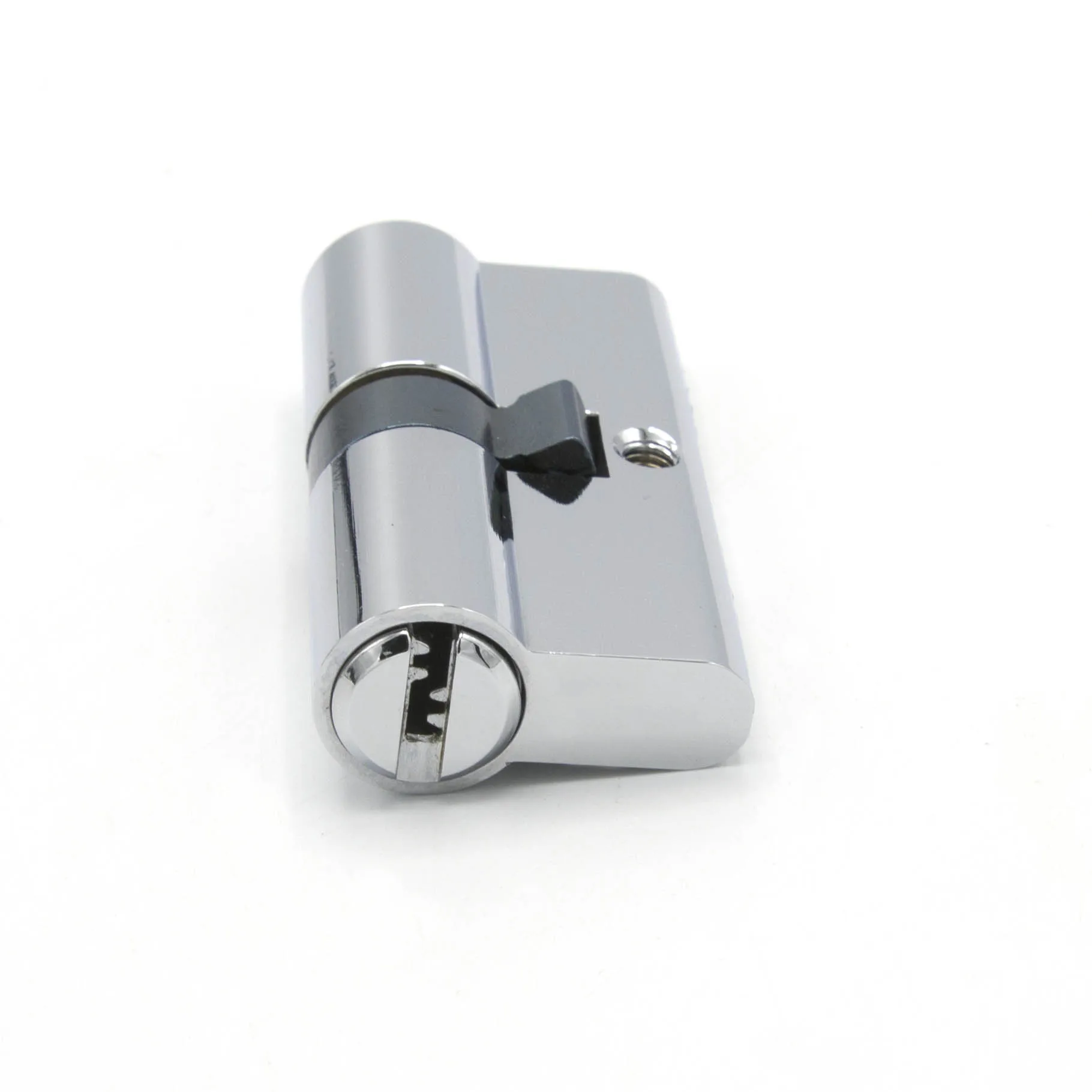High Security Chrome Plated CP Euro Double Gear Open Lock Cylinder