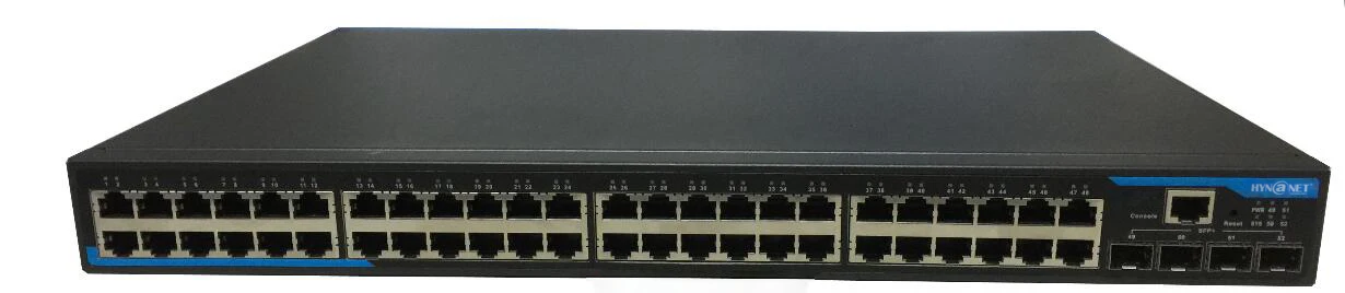 L3 48 ports Gigabit PoE switch Managed 48G + 4G SFP uplink Ethernet Switch.