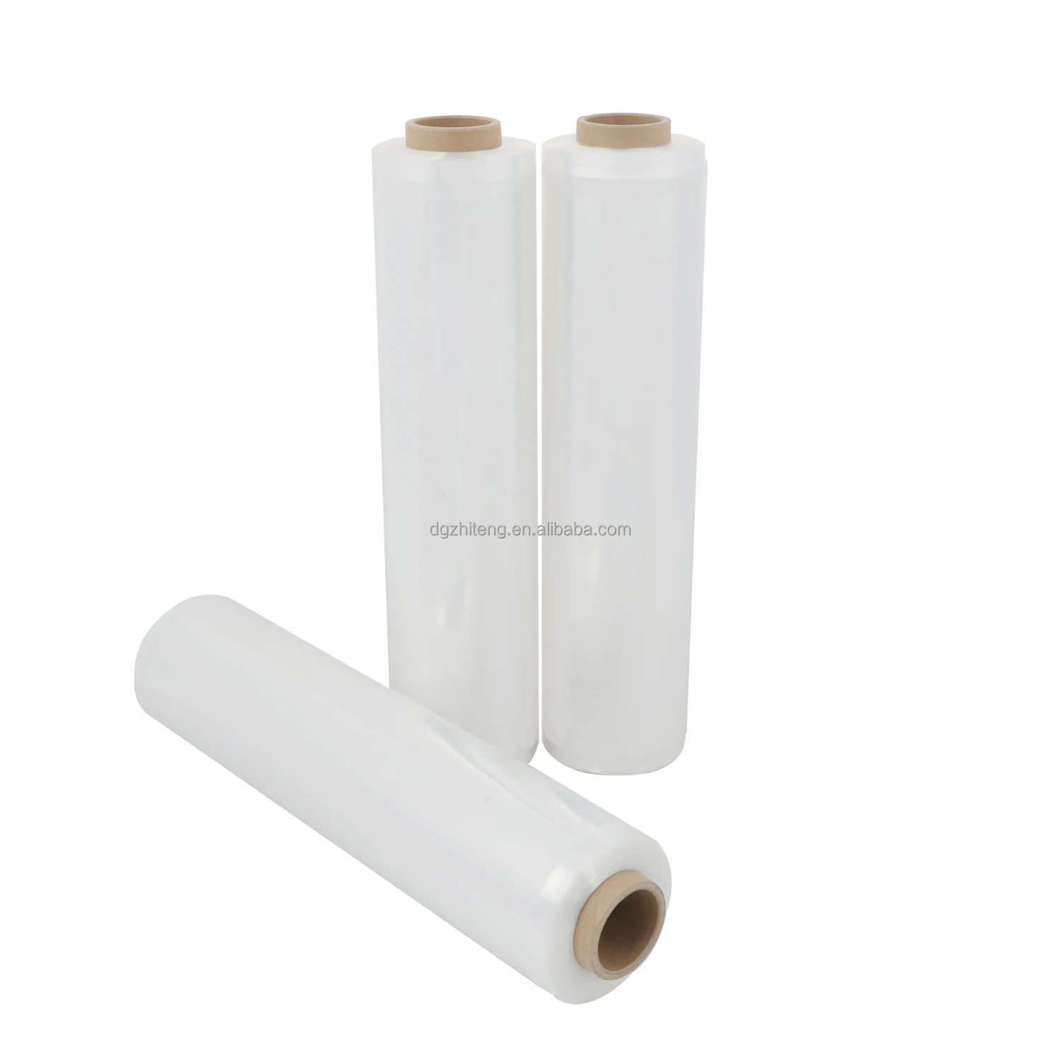 Stretch Wrap Plastic Film Jumbo Roll Stretch Film for Pallet Wrapping and Food Packaging