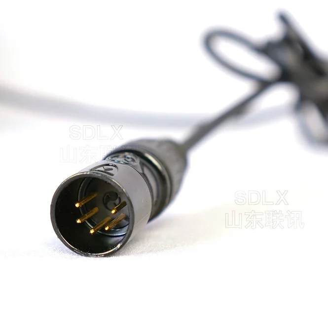 Factory Price Practical Professional 5-Pin Canon Connector Unilateral Earphone for Studio and Camera Studio