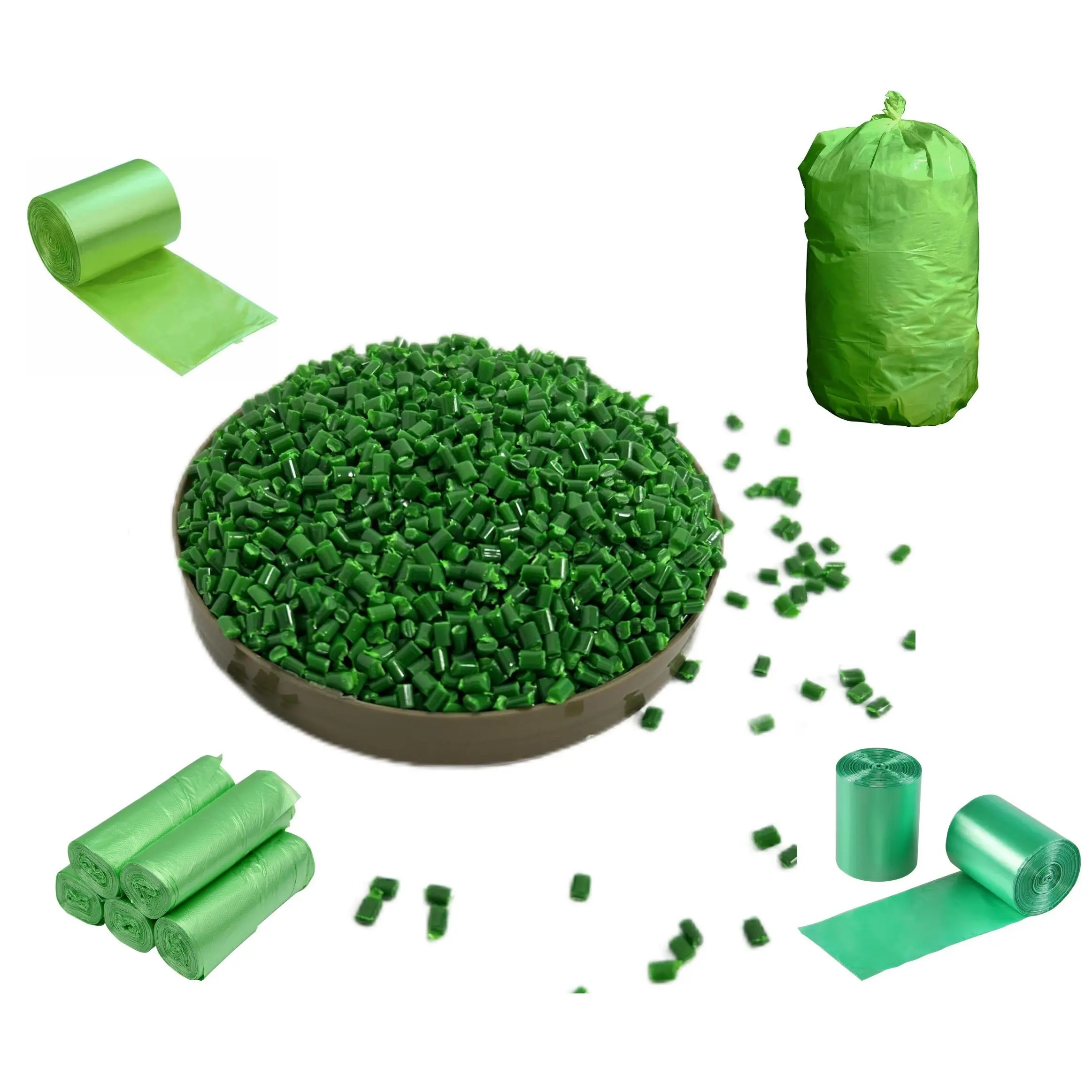 Belief Manufacturing Stable Performance Strong Tinting Strength Plastic PE Green Master batch