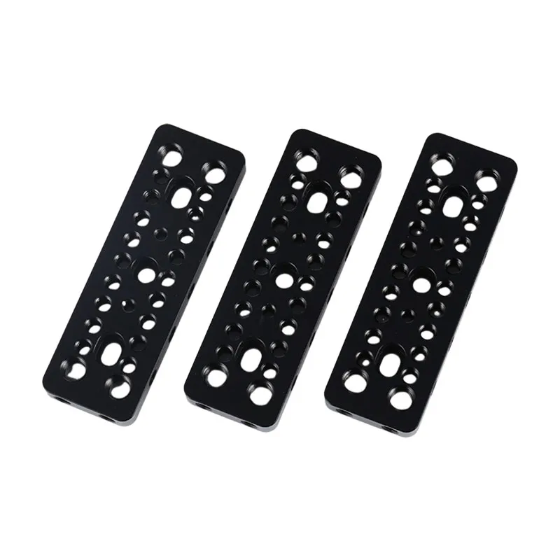 Cheese Plate Black Top Mounting Plate,Camera Tripod Quick Release Adapter Plate