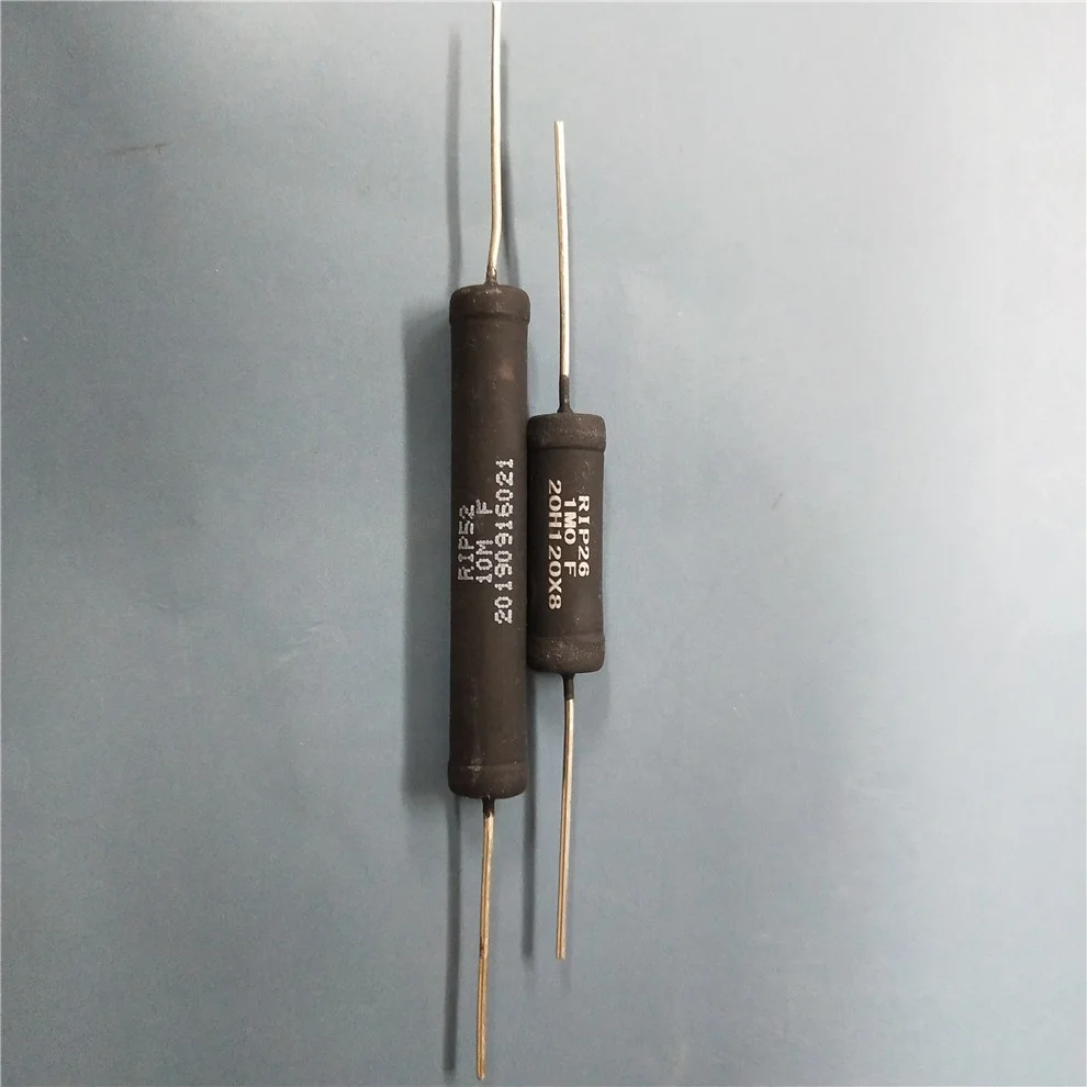 Resistance range 500-2.5G ohm RIP52 high voltage resistor thick film resistor