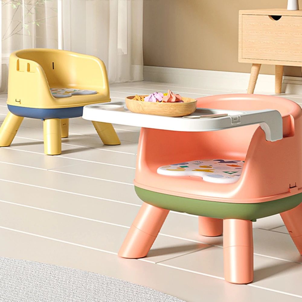 Detachable Multifunction Baby Kids Plastic Chairs For Children Eating