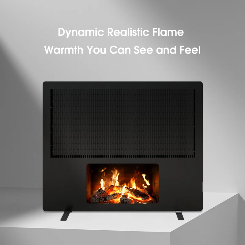 CE Smart Home Fireplace App Control Thermostat Bluetooth Speaker Energy Saving