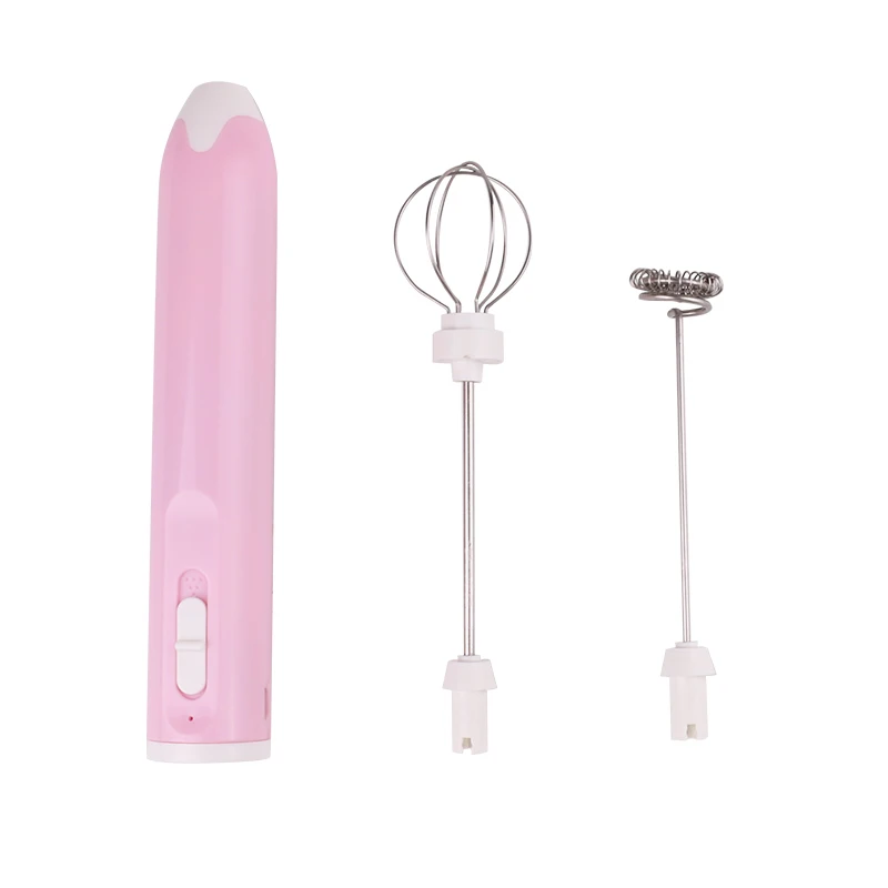 Milk Frother Rechargeable Handheld Electric Whisk Coffee Frother Mixer 3-Speed Adjustable Foam Maker Blender for Coffee Matcha L