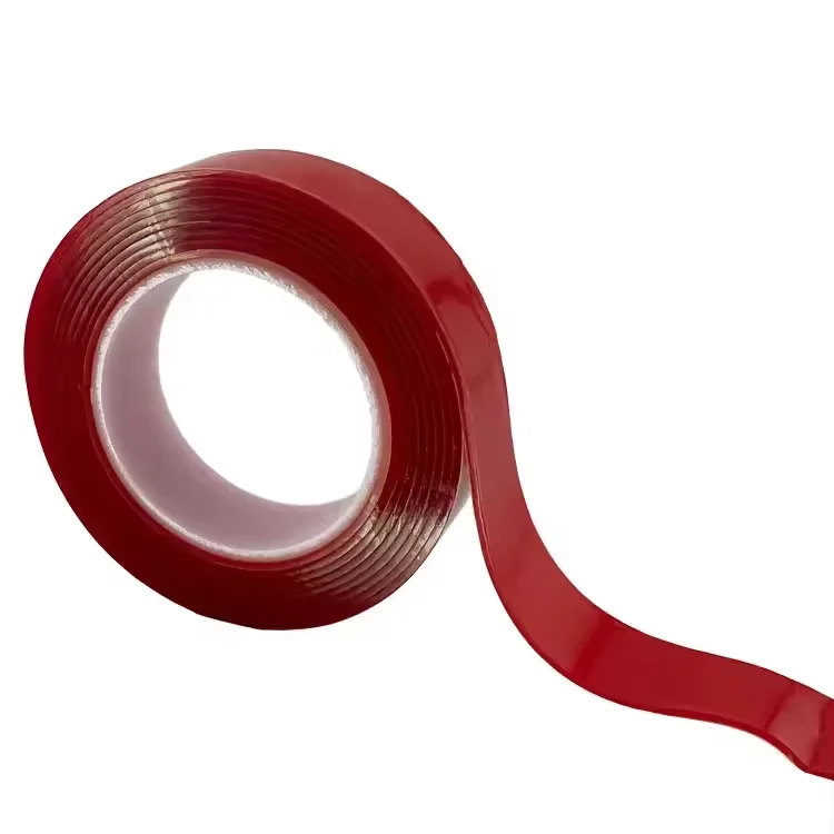 Heat Resistant Double Sided Acrylic removable reusable Clear Mounting Glue Foam Tape for Masking Adhesion PTFE Material