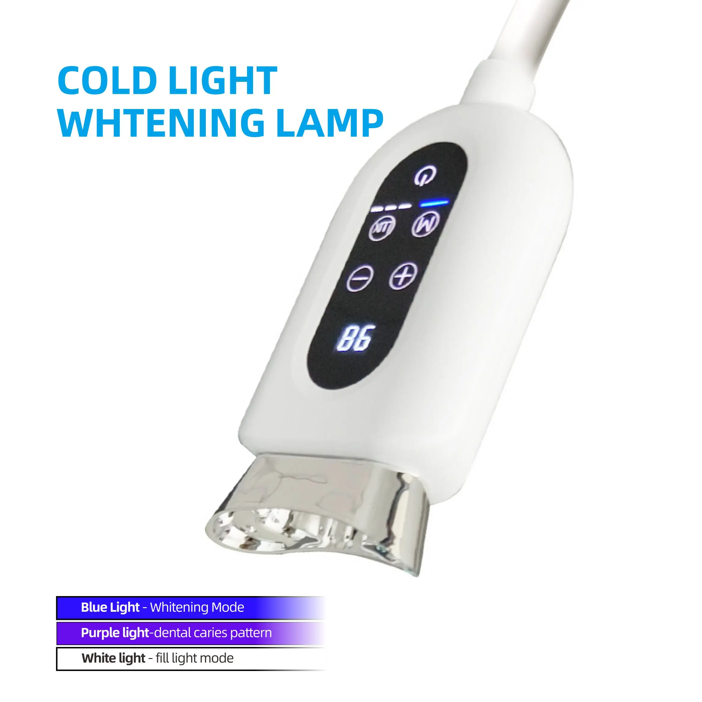 Professional Powerful Led Dental Teeth Zoom Whitening Lamp Touch Control Teeth Whitening Machine For Spa