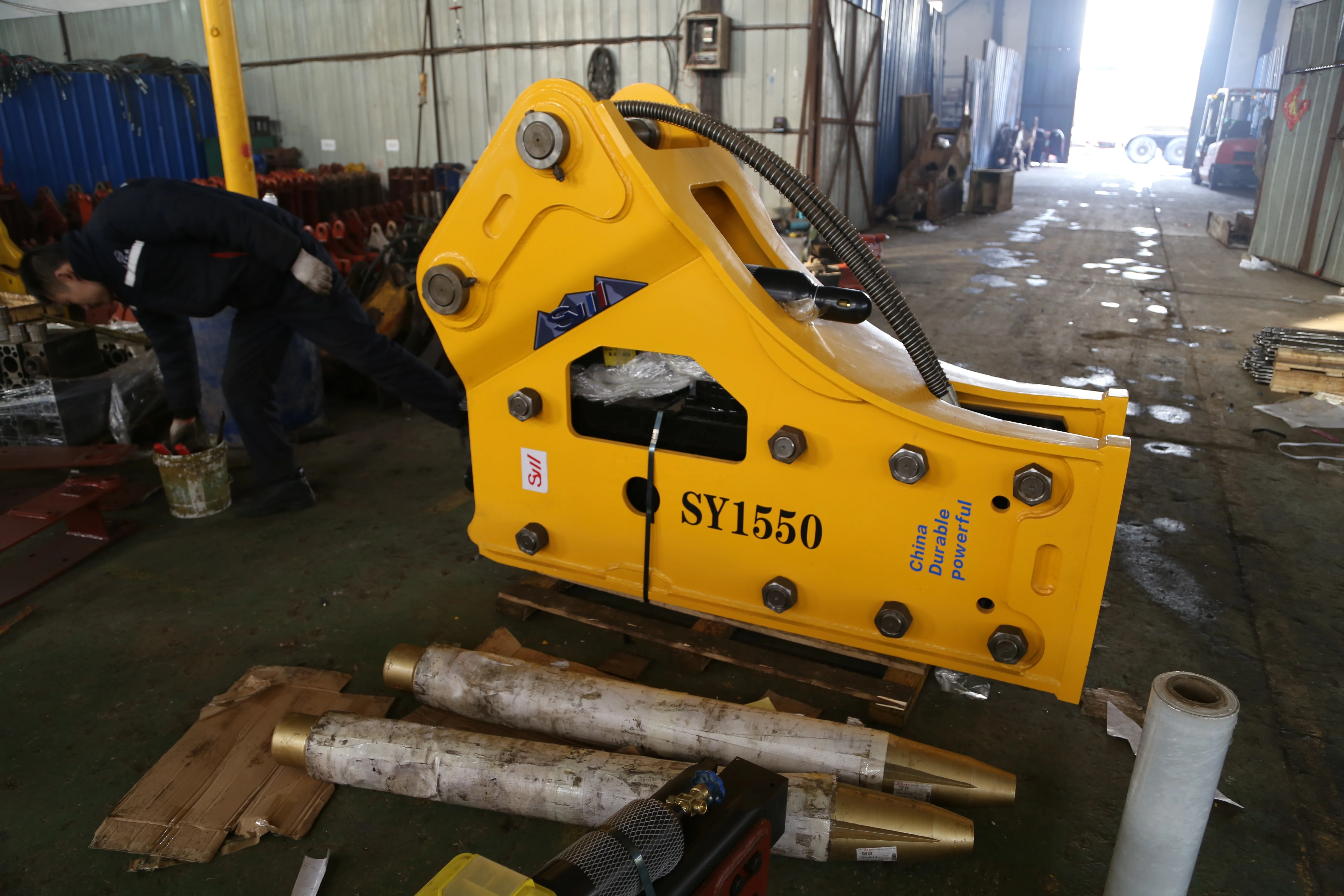 korean Technology SB50 hydraulic rock breaker jack hammer Pc20 Yantai Hydraulic Breaker With Ce