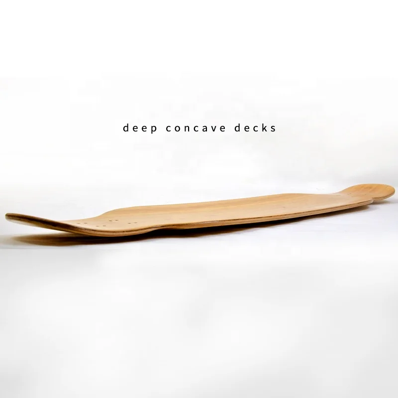 wholesale OEM skateboard blank custom longboard deck