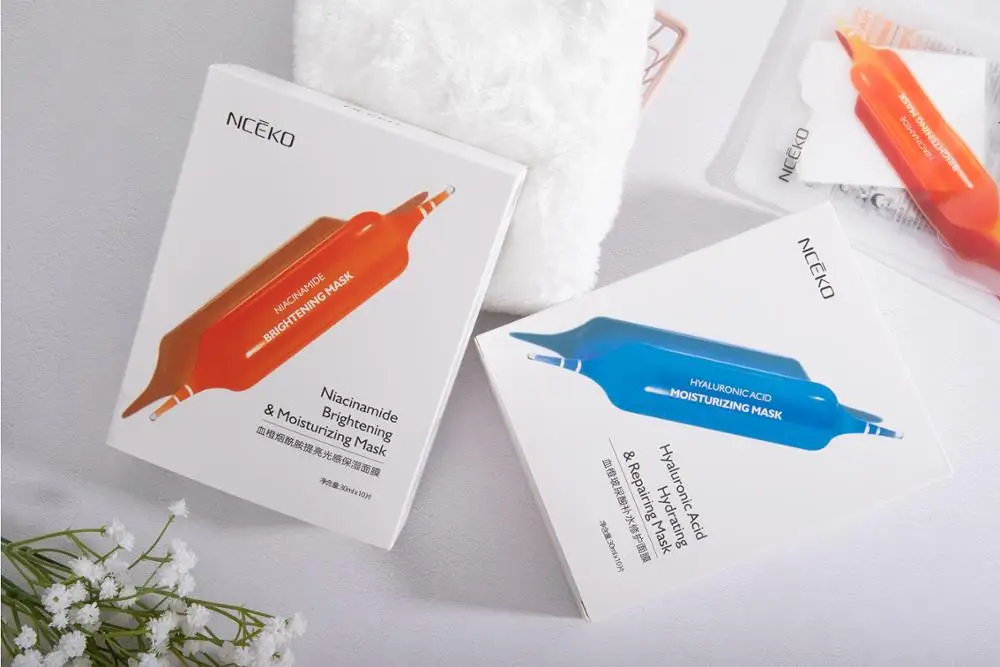Nceko Niacinamide Face Mask Brightening & Moisturizing Facial Mask Sheet