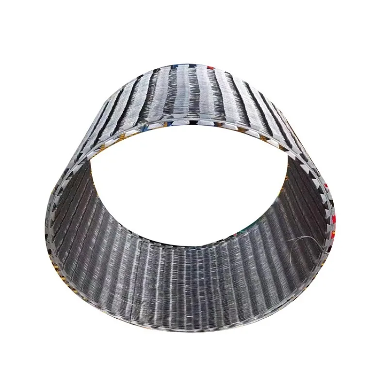 BTO-22 450mm Galvanized Concertina Razor Barbed Wire
