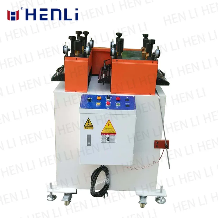 High quality and precision metal coil straightener flattener machine for mobile phone card terminal stamping production line