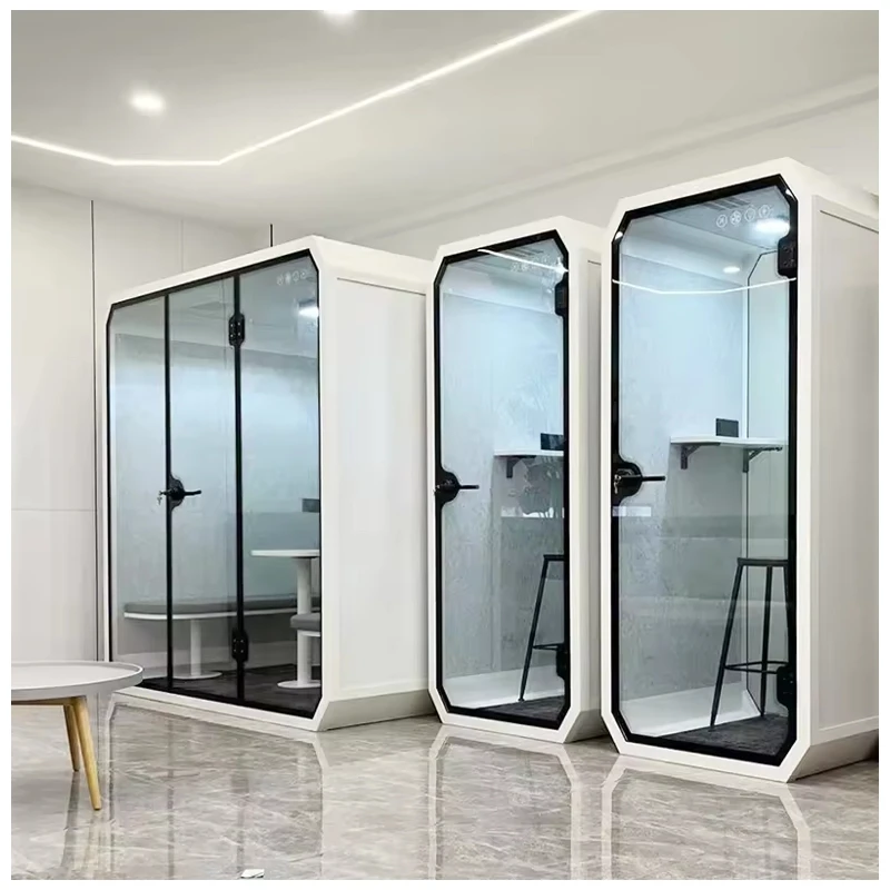 Customized Acoustical Indoor Office Pods Work Pods Office Meeting Pods Phone Booth For Office School