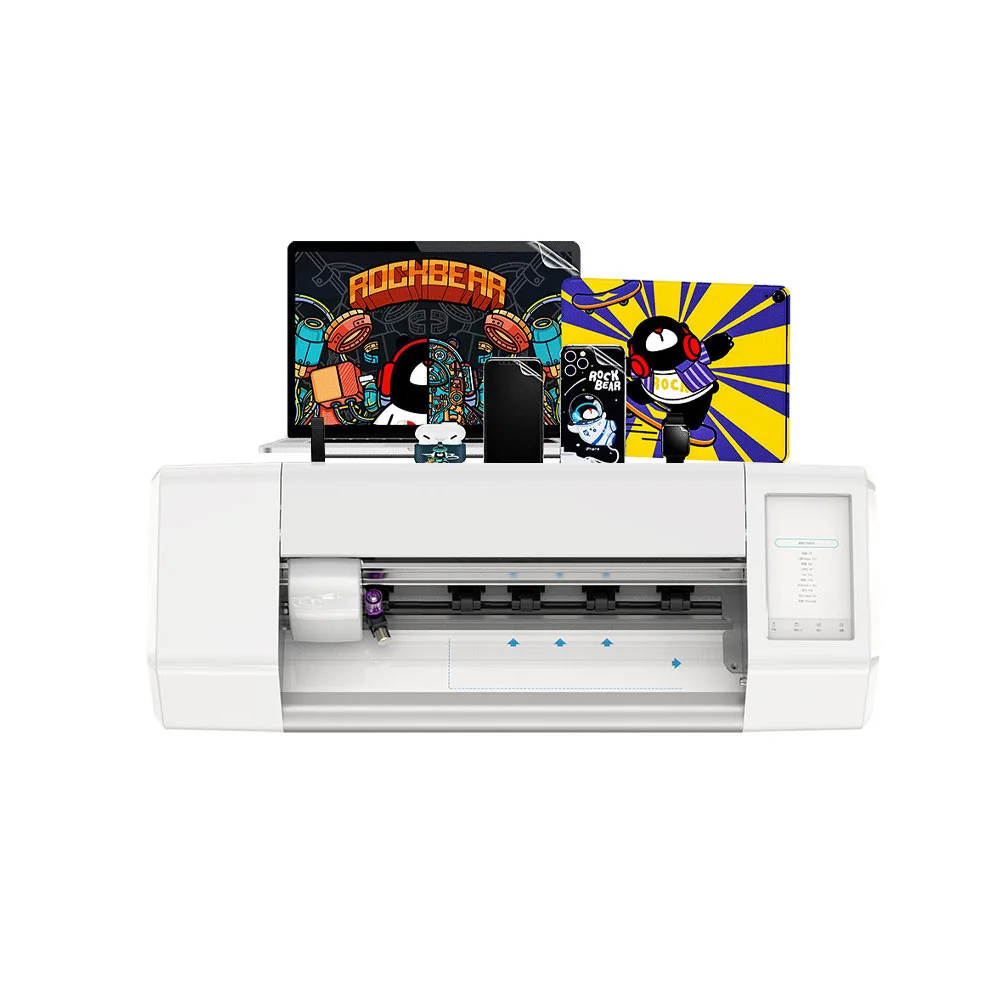 High Speed Smart Phone Screen Protector Back Skin Sticker Tpu Hydrogel Film Vinyl Cutter Plotter Cutting Machine