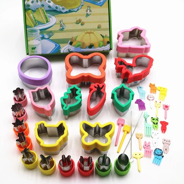 
Stainless steel Easter sandwich cutter cookie cutter fondant baking mold butterfly egg squirrel shaped carrot cookie stamp 
