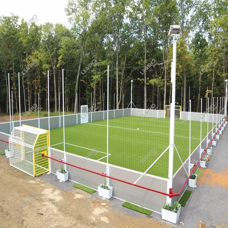 Customize Multifunctional Football Fields Football Stadium  Soccer Cage Full Set Of Sports Equipment For The Football Field