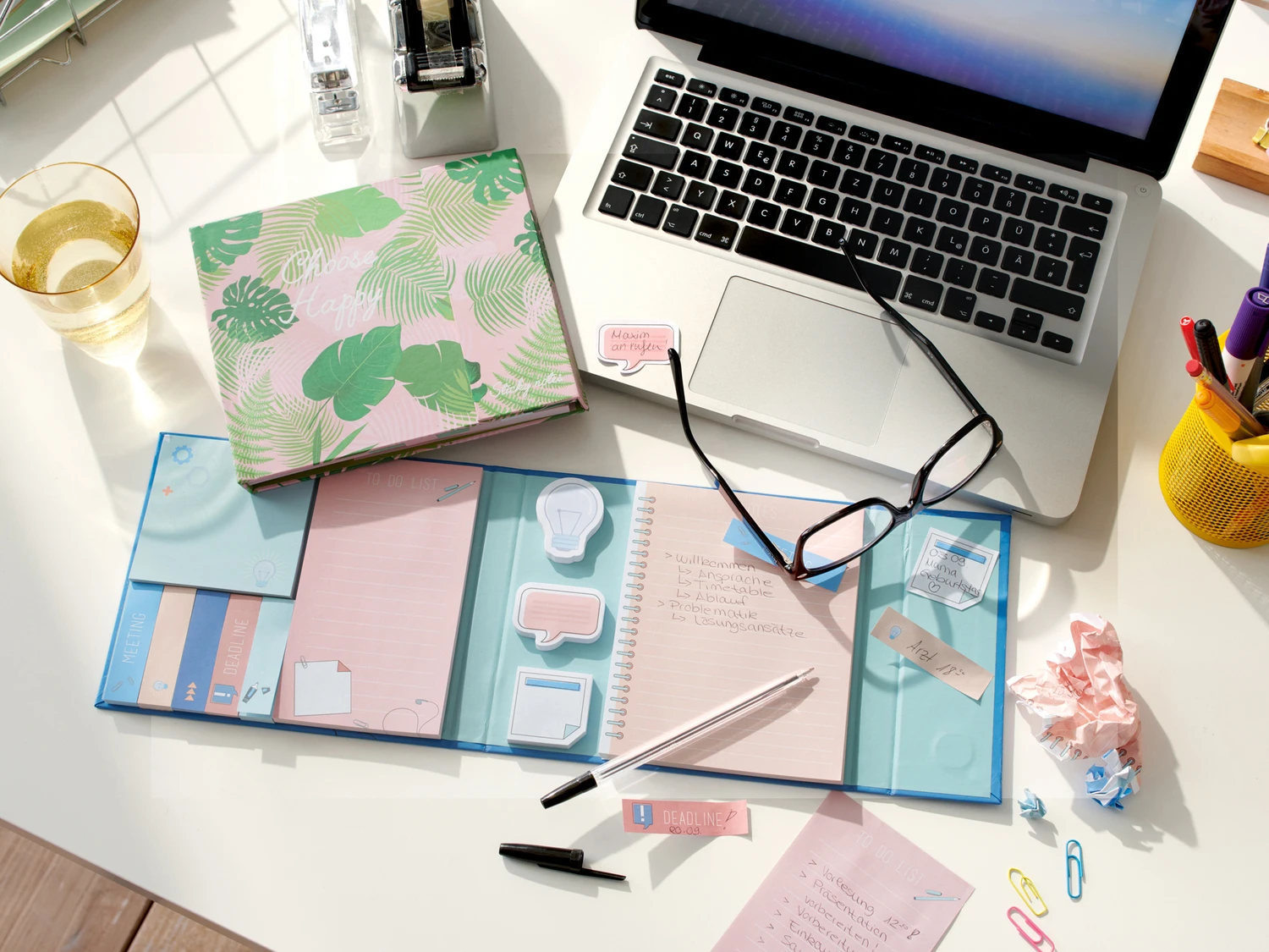 Custom gift set Sticky Note Memo Message Book Custom It Post Stationery Pads Notes