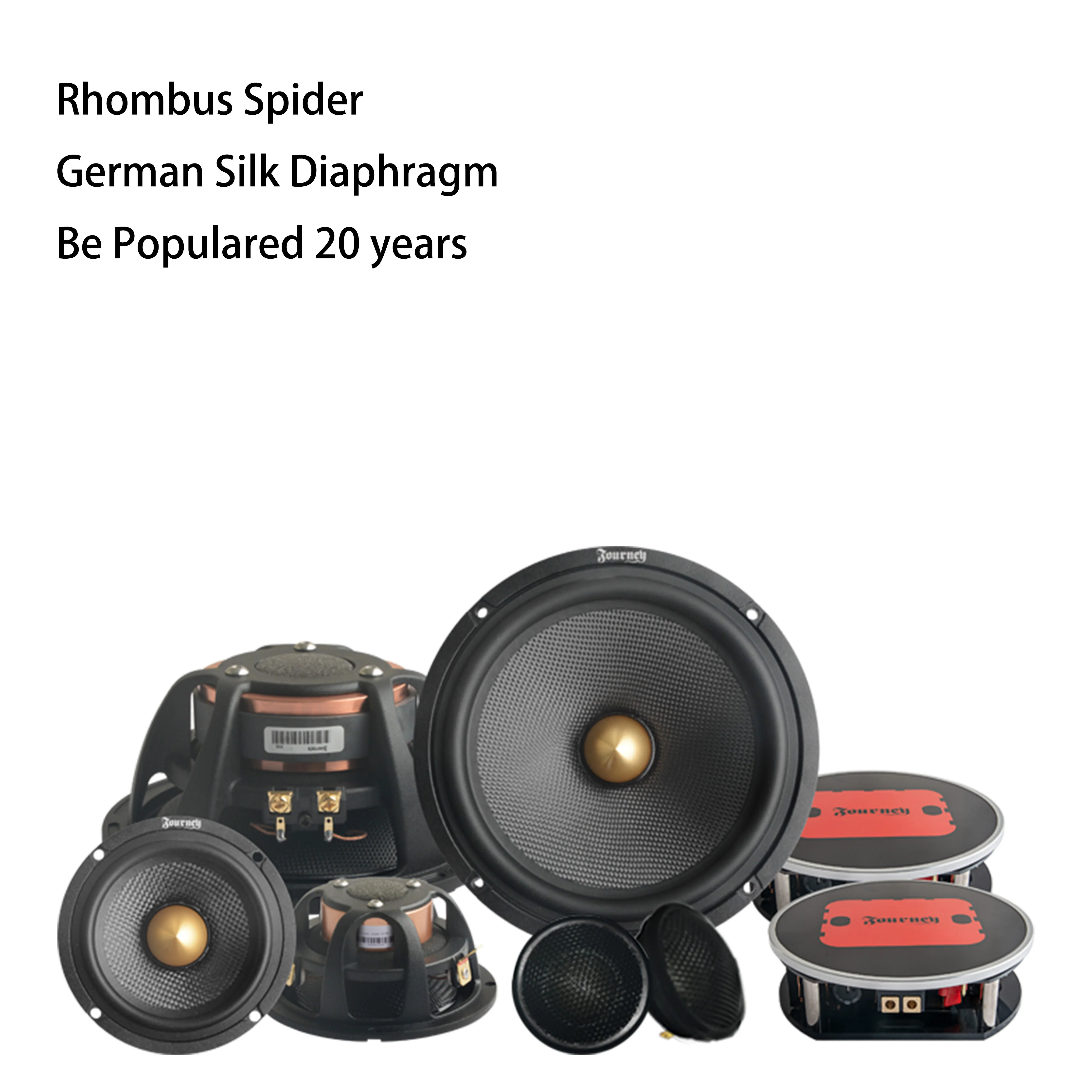 Golden supplier neodymium magnet car speaker horn hi fi 3 way component car speakers