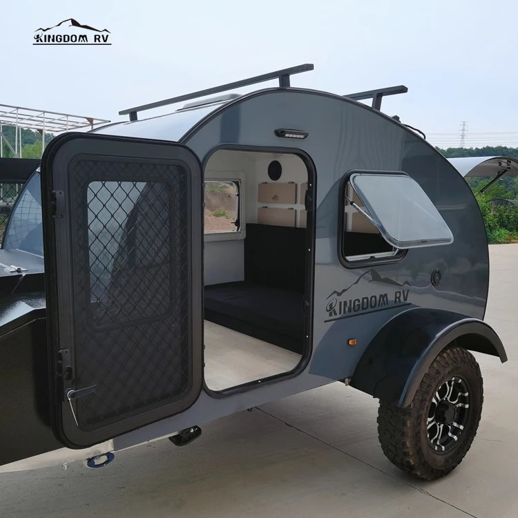 Australian Standard Teardrop Hybrid Camping Motor Home Rv Small Off Road Mini Camper Caravan