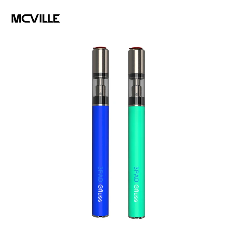 
High Quality Mini Port USB Charger Black White Glass Housing 320mAh Vape Pen Ceramic 
