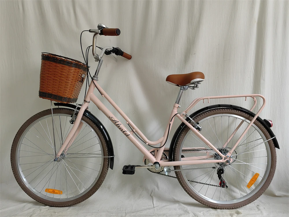 2023 New Model Popular  26 inch 7 speed classic ladies women and men city bike vintage dutch bicycle bicicleta de mujer