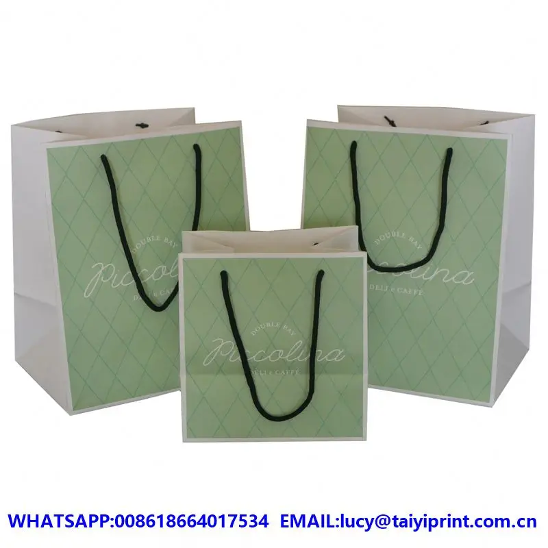 Customized printed wax paper bags