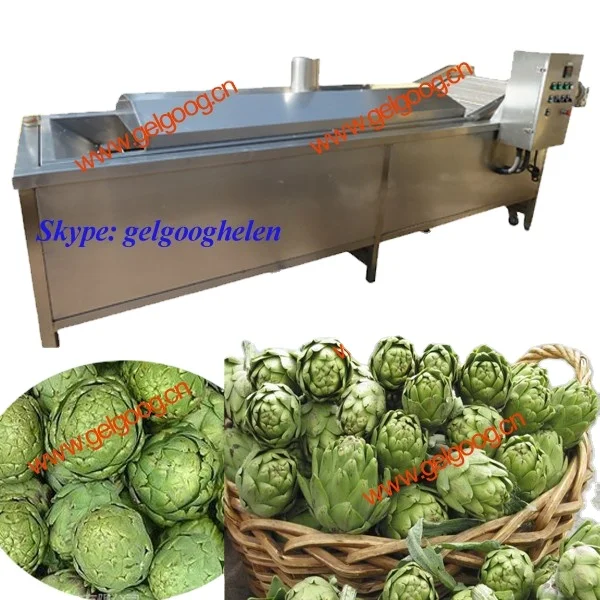 Artichoke pre-cooking Machine|Artichoke Blanching Machine with CE Certificate